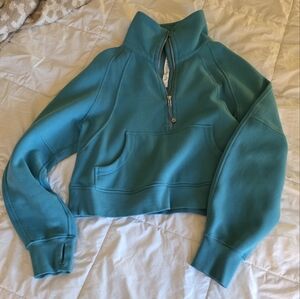 Lululemon Half-Zip Cropped Scuba S/XS